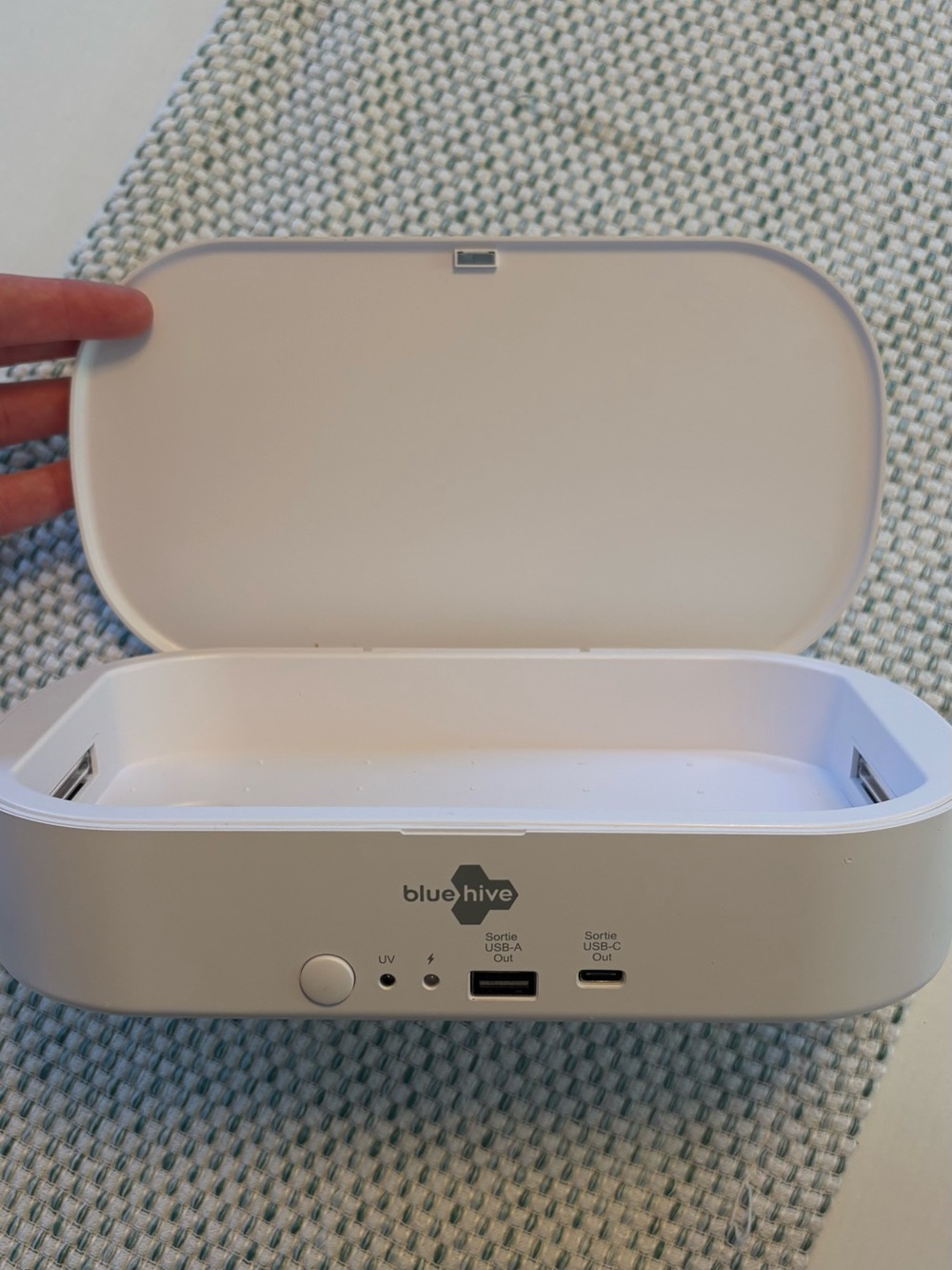Bluehive Compact UV Sanitizer Box in White